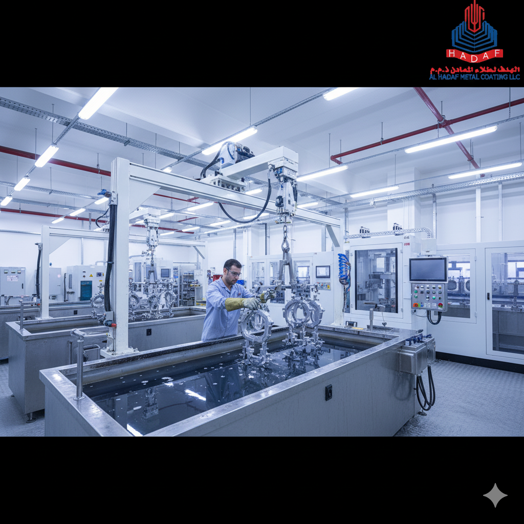Electroplating in Sharjah UAE — Al-Hadaf Metal Coating