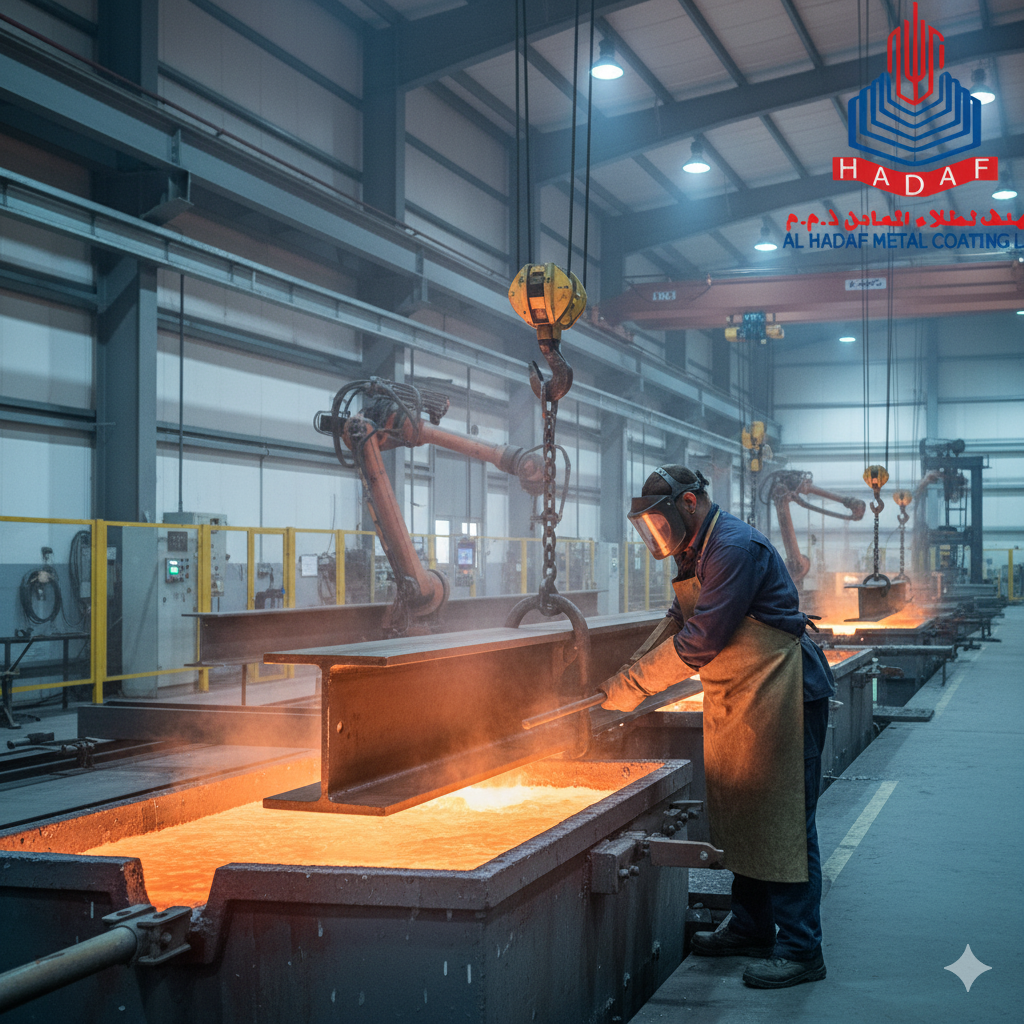 Galvanizing in Sharjah UAE — Al-Hadaf Metal Coating