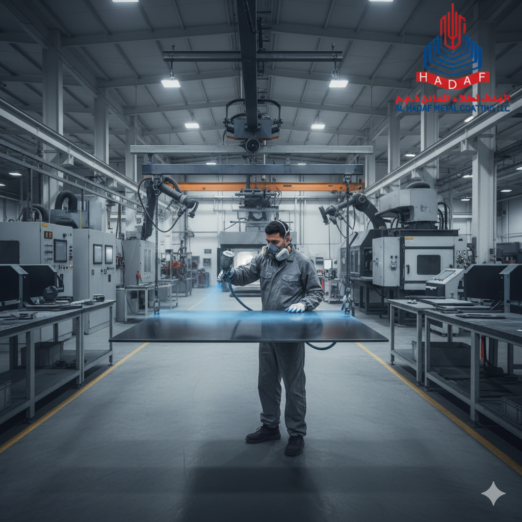Powder Coating in Sharjah UAE — Al-Hadaf Metal Coating